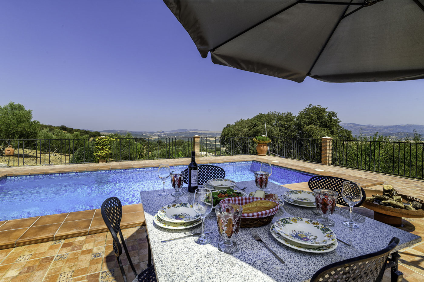 Pool terrace